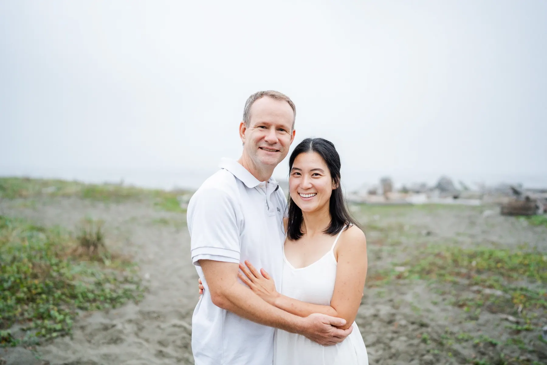 Editorial portrait with shallow focus and warm tones