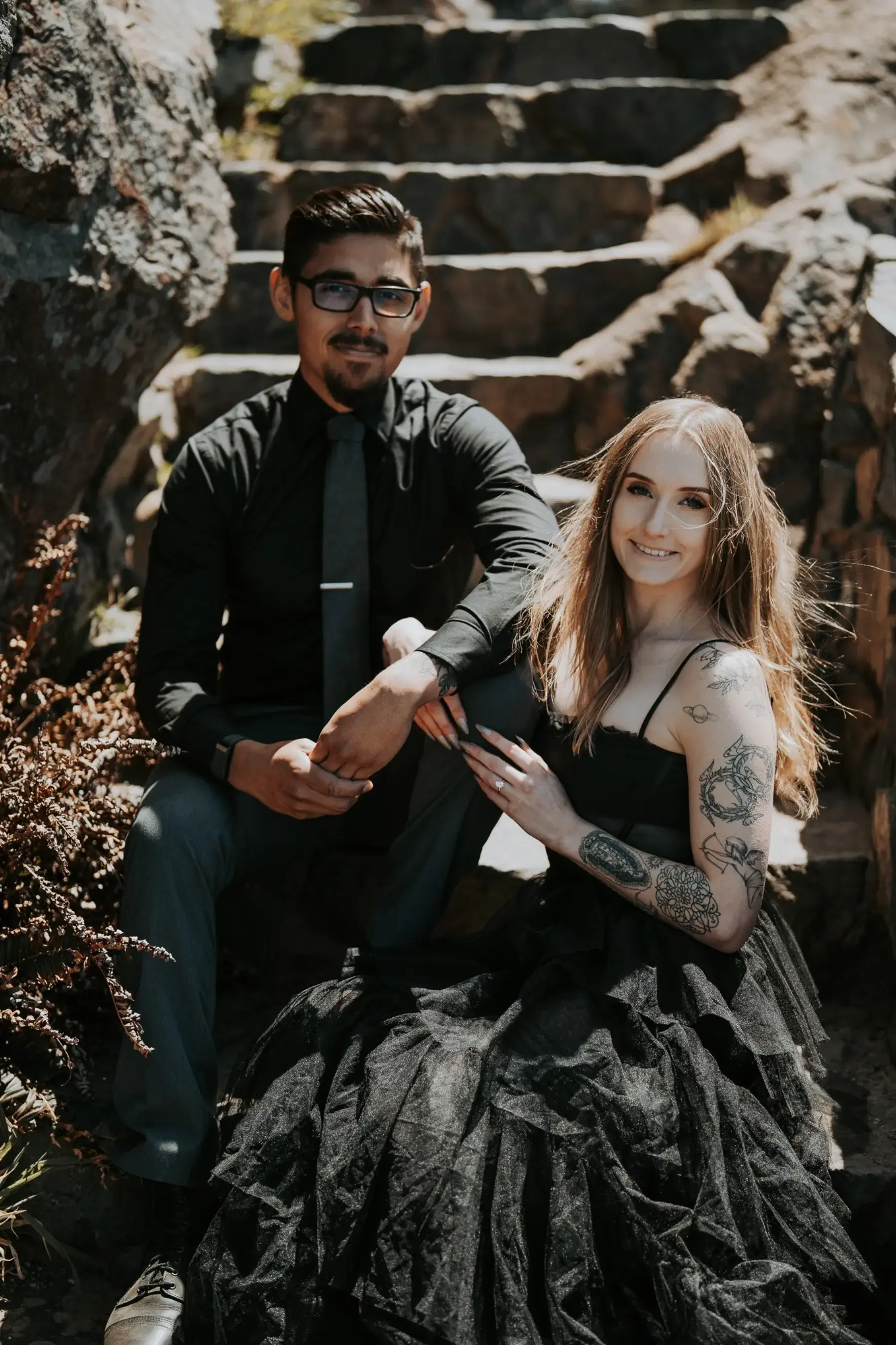Soft overcast portrait, even diffused light