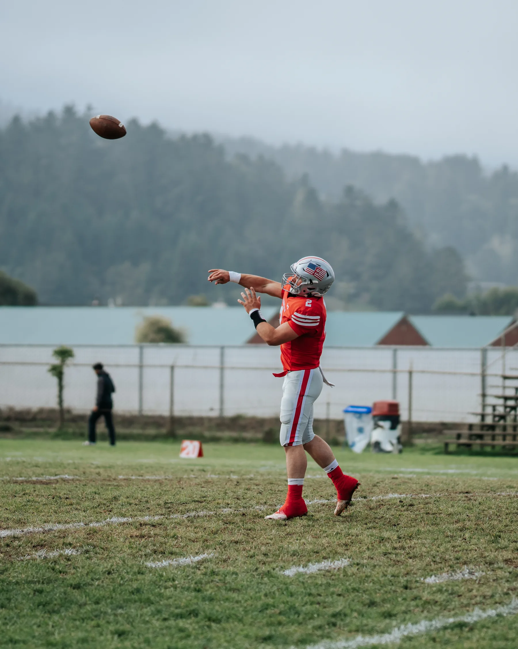 Ferndale varsity football game action, frame 5